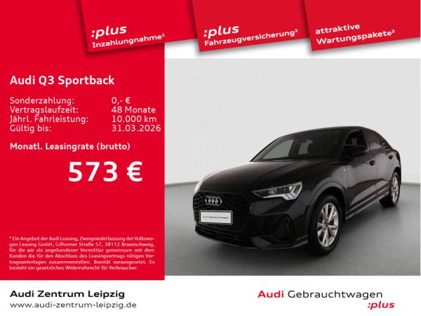 Audi Q3 Sportback 35 TDI S line S tr. *LED*AHK*Navi*