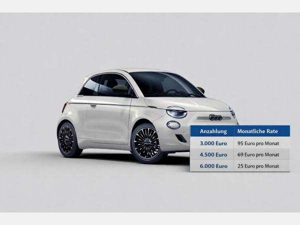 Abbildung Leasingangebot Fiat 500e