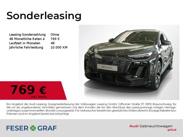 Audi Q6 e-tron Sportback qu S Line Pano,B&O,AHK,Tech