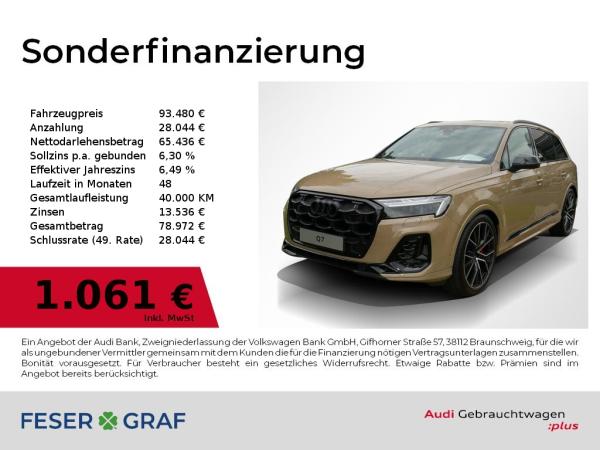 Audi Q7 SUV S line 60 TFSI e quattro