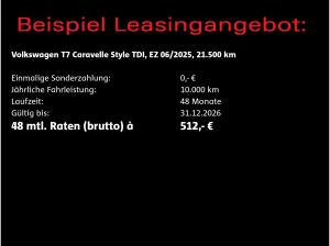 Volkswagen Caravelle T7Style DSG / 9-Sitze, Navi, RFK, AHK