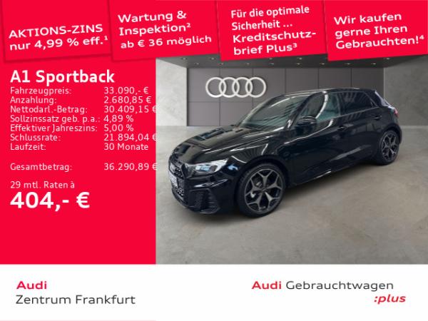 Abbildung Leasingangebot Audi A1