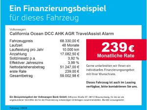 Volkswagen California Ocean DCC AHK AGR TravelAssist Alarm