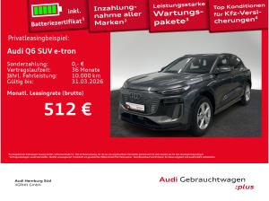 Audi Q6 e-tron S LINE/MATRIX/LED-PLUS/ACC/WÄRMEPUMPE