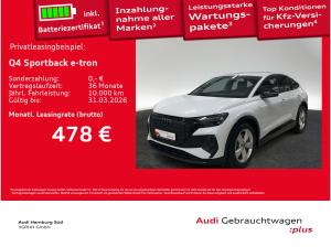 Audi Q4 e-tron Q4 Sportback 45 e-tron qu S LINE-EDITION/SONOS