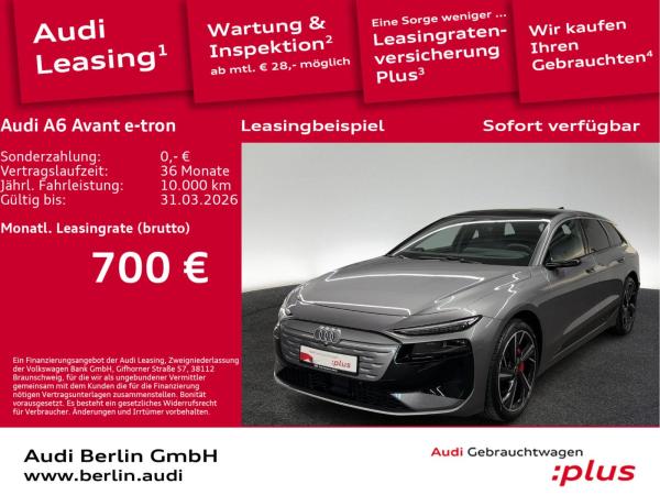 Audi A6 e-tron A6 Avant e-tron performance AHK PANO HUD