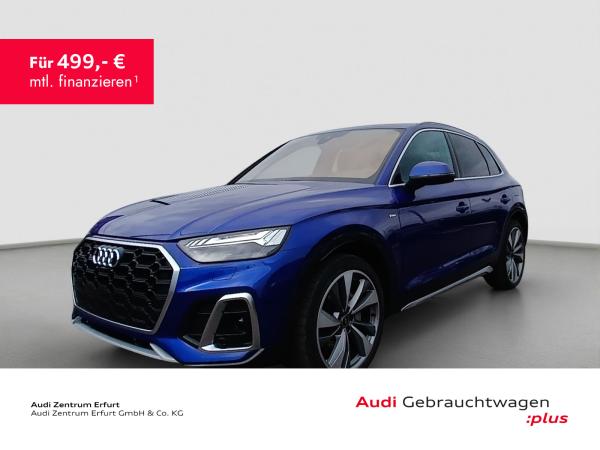 Audi Q5 TFSI e quattro S-tronic S line Matrix Leder Head up Luftfederung AHK ACC