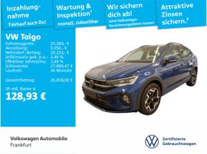 Volkswagen Taigo 1.0 TSI R-Line DAB+ IQLight IQDrive Navi Rückfahrkamera DynamicLightAssist FrontAssist TravelAssist