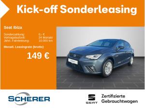 Seat Ibiza Style 1.0 TSI NAVI RFK APP SHZ LED PDC GJR
