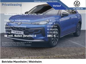 Volkswagen T-Roc Style 1.5 eTSI DSG LED AHK NAVI DAB