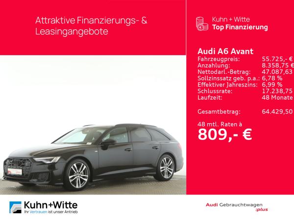 Audi A6 Avant 45 TDI quattro S line Pano+AHK+Matrix+RFK