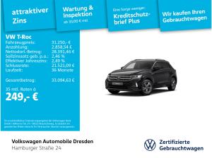 Volkswagen T-Roc R-Line 1.5 TSI DSG LED-PLUS AHK APP KAMERA