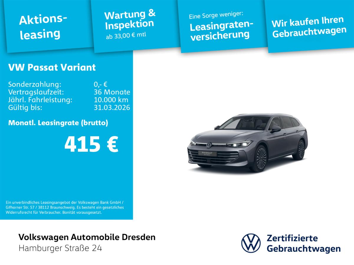 Volkswagen Passat Variant Elegance 1.5 TSI eHybrid IQ AHZV