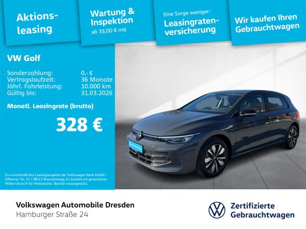 Volkswagen Golf VIII GOAL 2.0 TDI AHZV KAM KEY APP TRAVEL