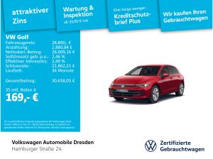 Volkswagen Golf VIII Style 1.5 TSI STANDHZ KAM NAV HUD TRAV