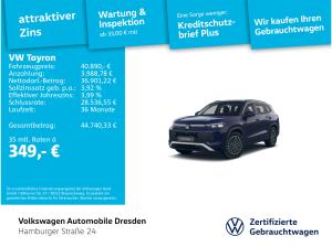Volkswagen Tayron Life 1.5 eTSI TRAVEL IQ.LIGHT KEYL AHZV
