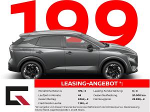 Nissan Qashqai N-CONNECTA Komfort 140PS Winter/HUD/AVM/Carplay nur noch 1x verfügbar !