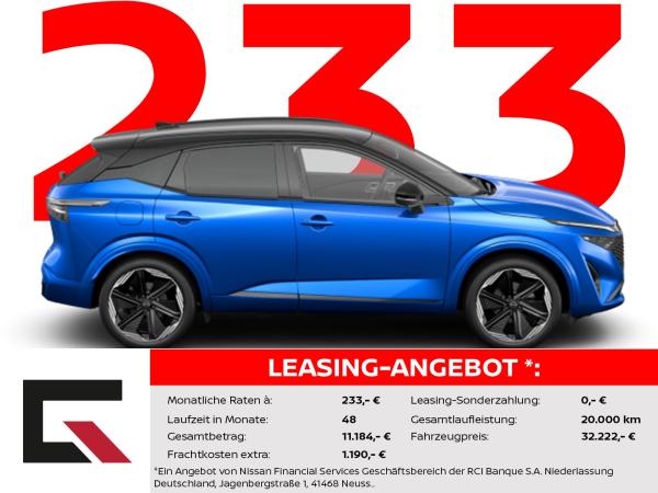 Nissan Qashqai N-DESIGN 158PS Automatik Winter/360°/Carplay nur noch 1x am Lager!