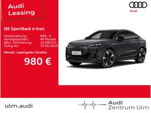 Audi e-tron Q6 SportbackS-Line edition one 0,25%