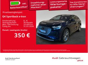 Audi Q4 e-tron Q4 Sportback 35 e-tron S line Navi Matrix AHK