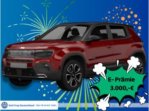 Jeep Avenger Elektro Black Edition 156PS 115kw 💶​🔋​ E Prämie