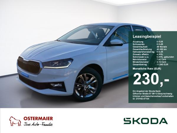Skoda Fabia Balance 1.0TSI DSG.LED.ASSIST.WINTER.LKR-HEIZ.NAV.AHK-VORB.DAB
