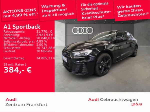 Abbildung Leasingangebot Audi A1