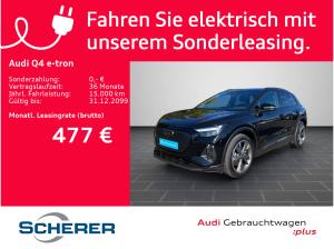 Audi Q4 e-tron 55 kWh SHZ RFK Navi ACC el. Klappe VKZ-Erk.