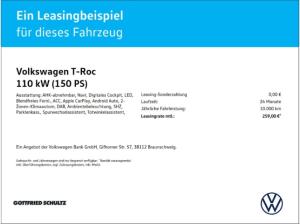 Volkswagen T-Roc GOAL TDI DSG AHK NAVI SITZHEIZUNG EINPARKHILFE