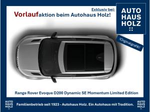 Land Rover Range Rover Evoque Sondermodell Momentum Dynamic SE -  20ZOLL SCHWARZ - SCHWARZ PAKET - KOMFORTPAKET - SHZ - FAHRPAKET
