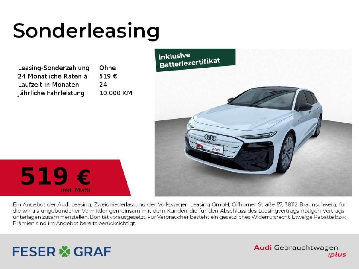 Audi A6 e-tron Avant - S line - AHK - B&O - Matrix -