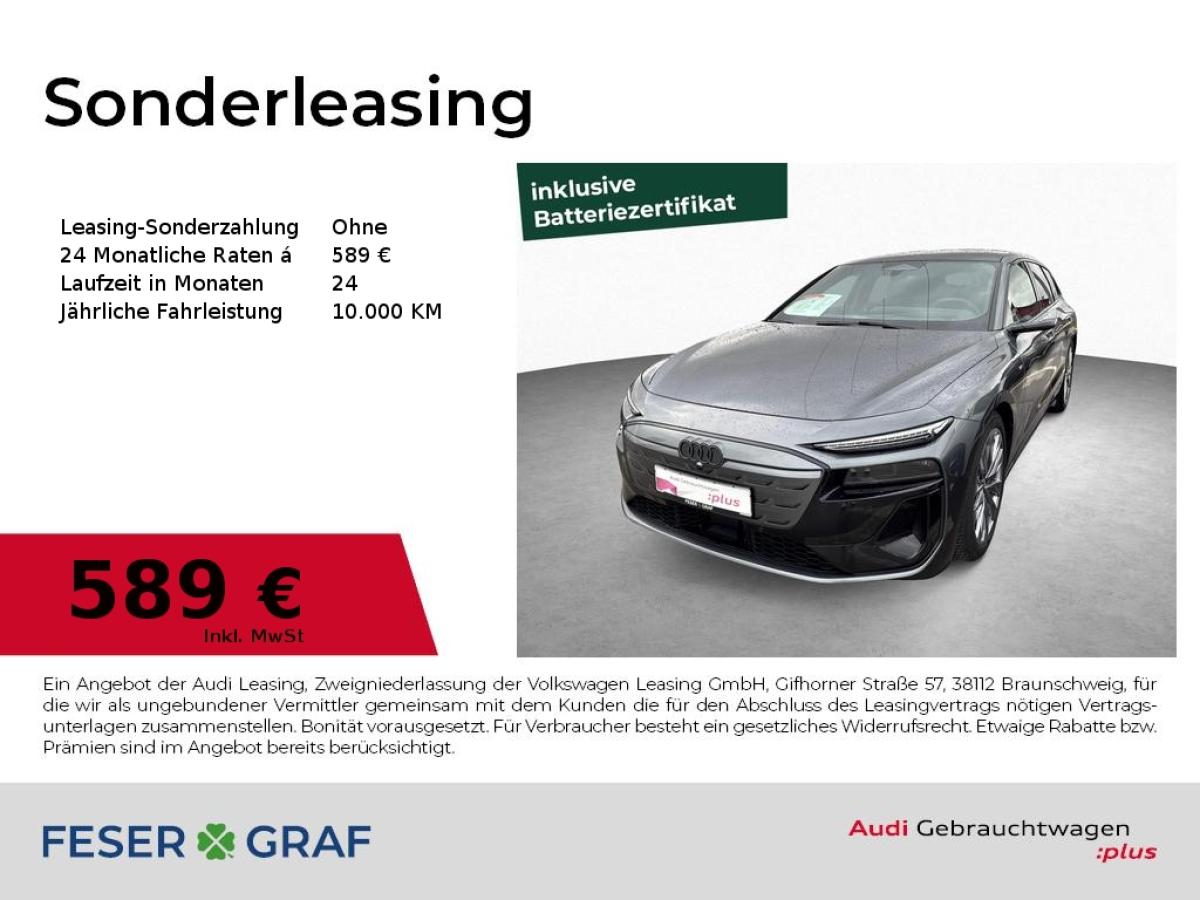 Audi A6 e-tron Avant performance - S line - AHK - B&O