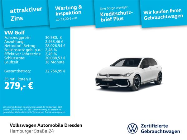 Volkswagen Golf VIII R-Line 1.5 TSI LED-PLUS KAMERA APP