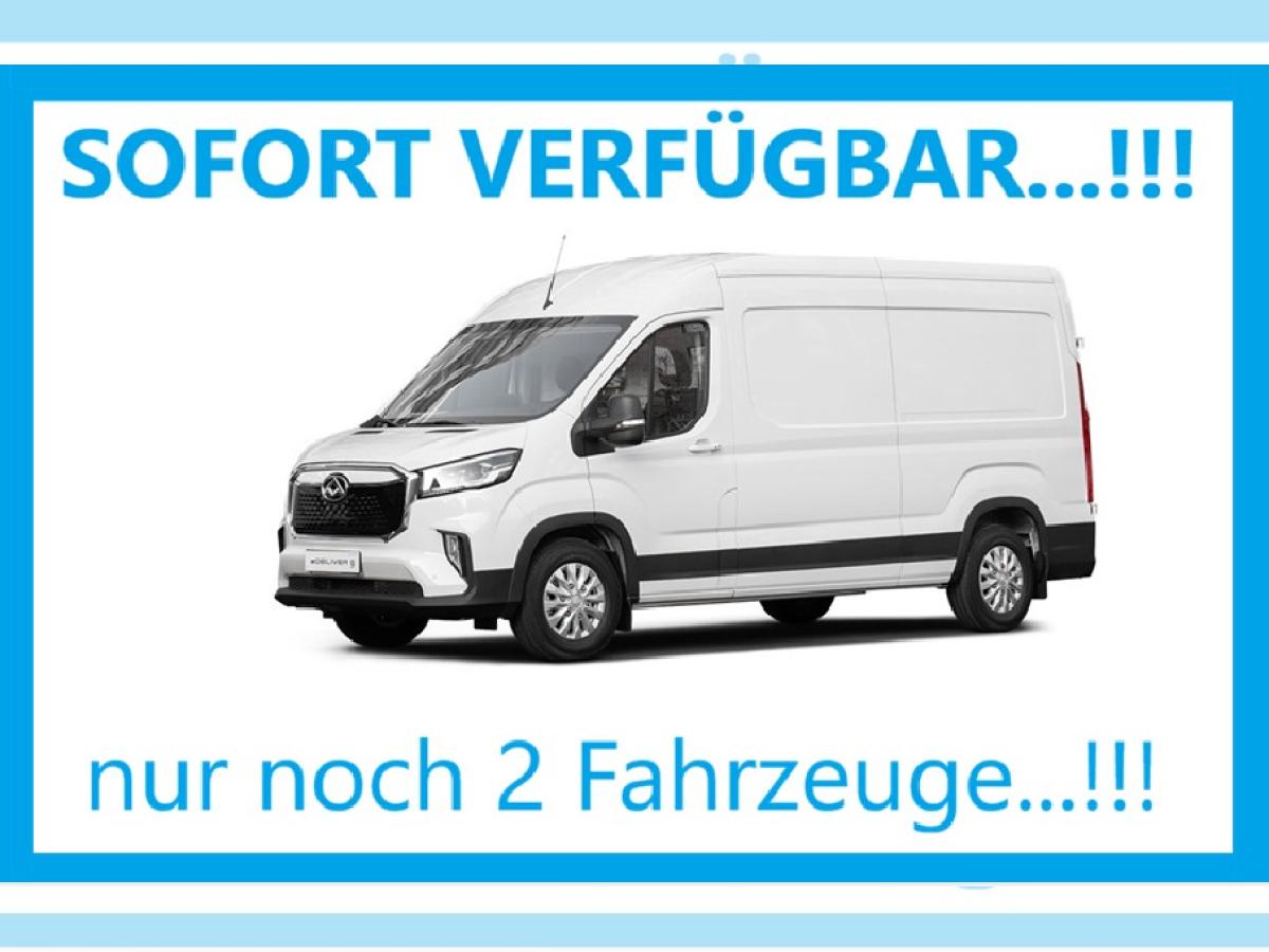 MAXUS eDeliver 9 L3H2 / 72 kWh / 2 Schiebetüren / SOFORT...!!!