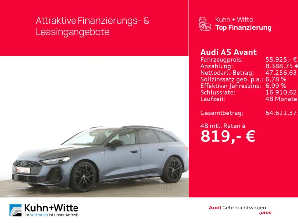 Audi A5 Avant 2.0 TFSI S line Pano+RFK+B&O+StandH