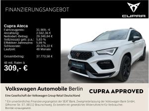 Cupra Ateca 1.5 TSI DSG Navi LED SHZ ACC PDC