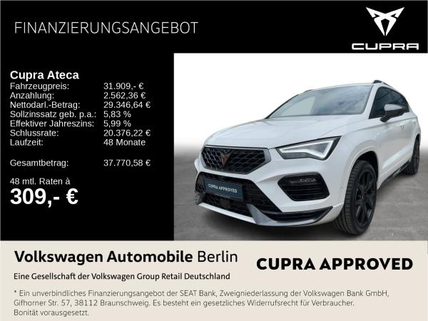 Cupra Ateca 1.5 TSI DSG Navi LED SHZ ACC PDC