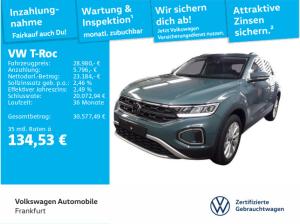 Volkswagen T-Roc 2.0 TDI DGS Life DAB+ Navi FrontAssist LightAssist ParkAssist Standheizung