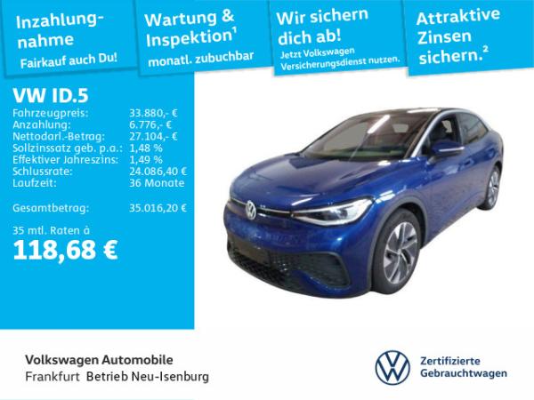 Abbildung Leasingangebot VW ID.5