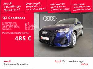 Audi Q3 Sportback 35 TFSI S tronic S line LED Navi DAB VC PDC Sitzheizung