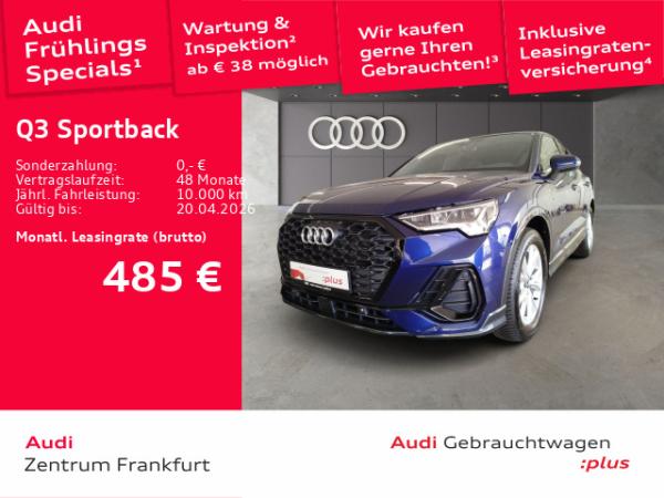 Audi Q3 Sportback 35 TFSI S tronic S line LED Navi DAB VC PDC Sitzheizung