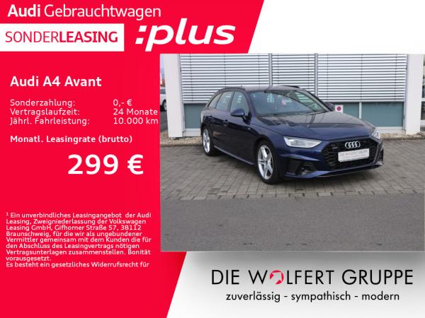 Audi A4 Avant S line 40 TDI quattro S tronic ACC*CARPLA*RFK