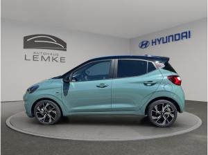 Hyundai i10 1.0 T-GDI N LINE + NAVI + DACHLACKIERUNG - SITZHZG.-PDC UVM