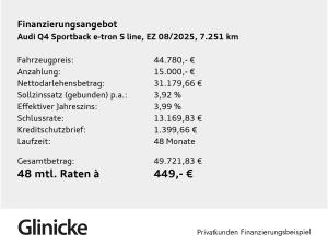 Audi Q4 e-tron Q4 Sportback e-tron 45 e-tron AHZV Wärmepumpe Tempomat