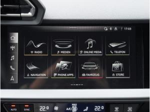 Audi A3 Sportback 40 TFSI e S line Matrix ACC Kamera