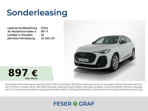 Audi Q5 Sportback e-hybrid quattro S tronic AHK ACC