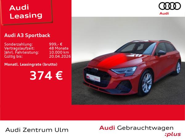 Abbildung Leasingangebot Audi A3