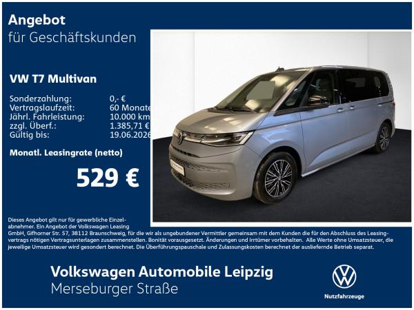 Volkswagen Multivan ENERGY TSI Preisvorteil 7465 €