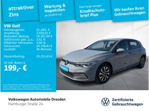 Volkswagen Golf VIII Active 1.5 TSI LED HUD KAM STANDHZG