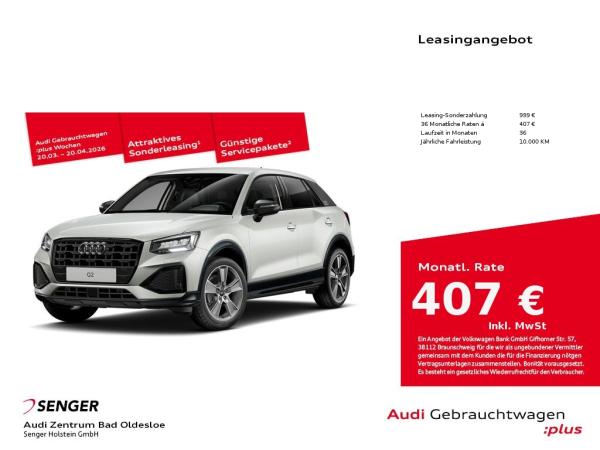 Abbildung Leasingangebot Audi Q2